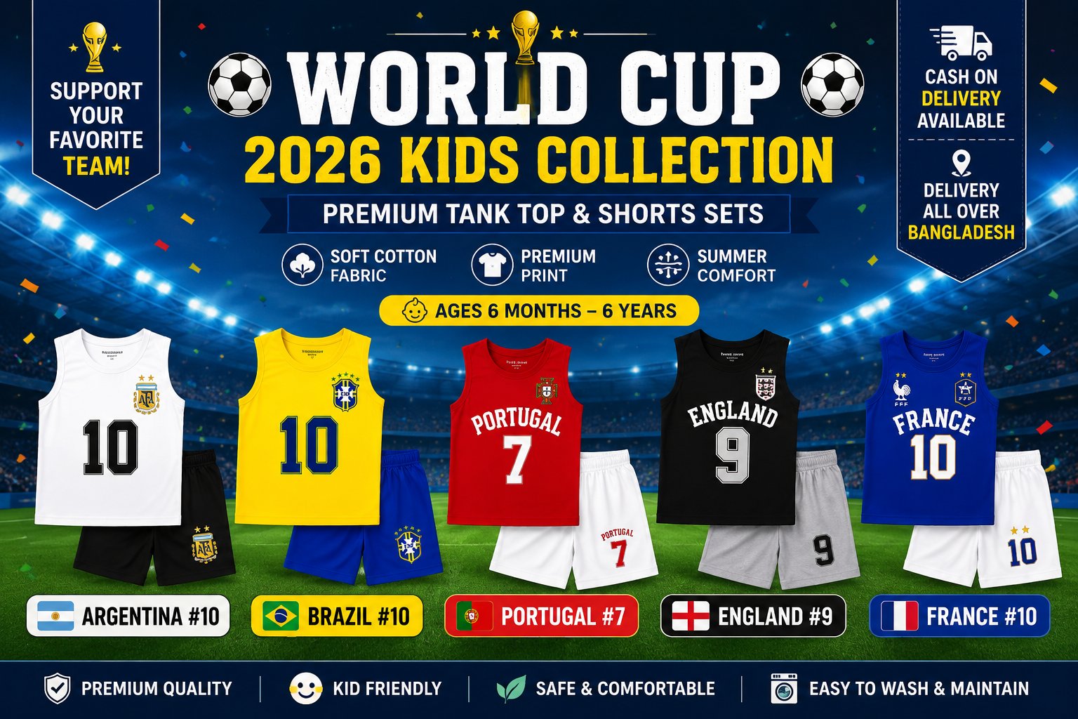 World Cup 2026 Kids Collection