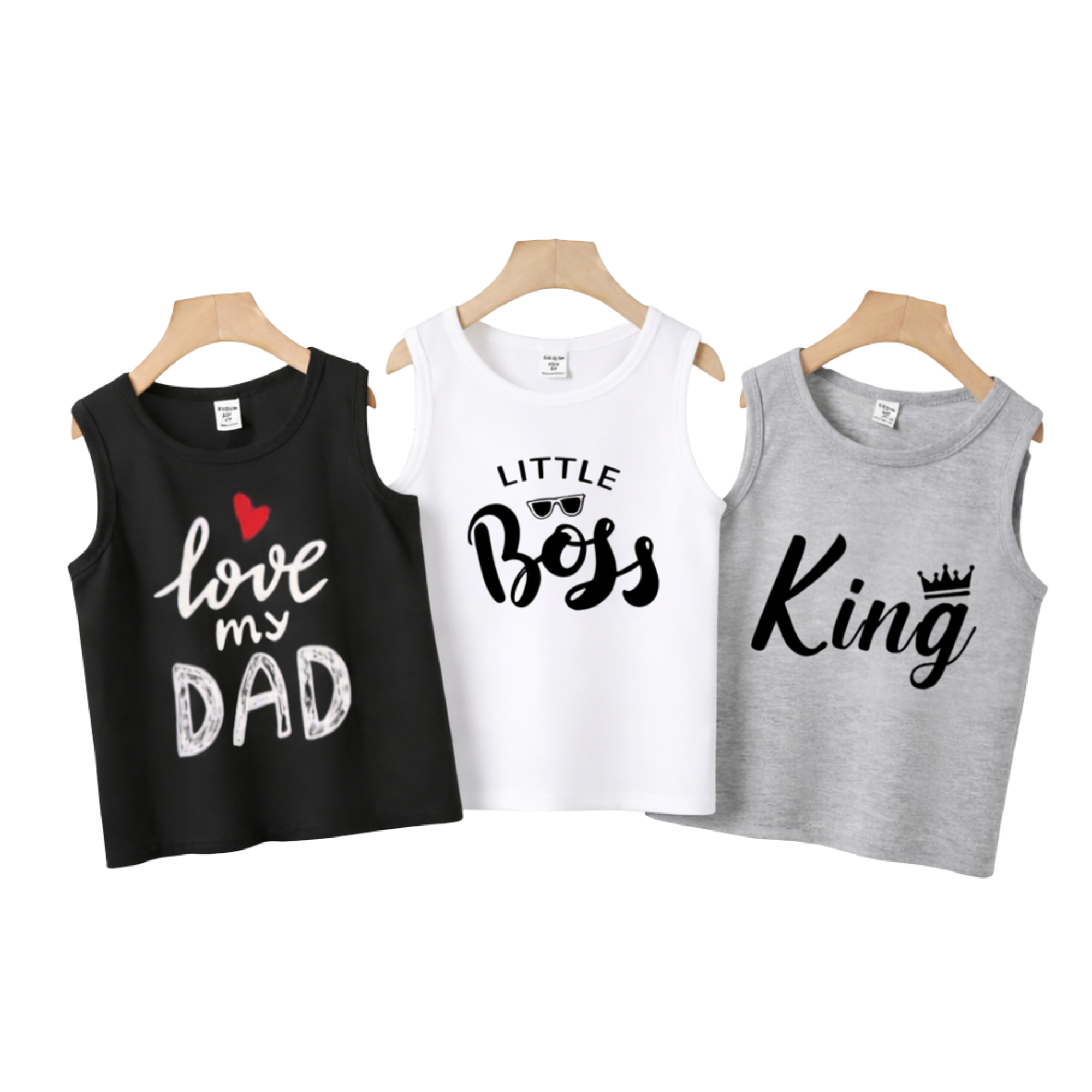 Kids Summer Tank Tops – Family Love Edition | TT3C-FAMILY-MIX