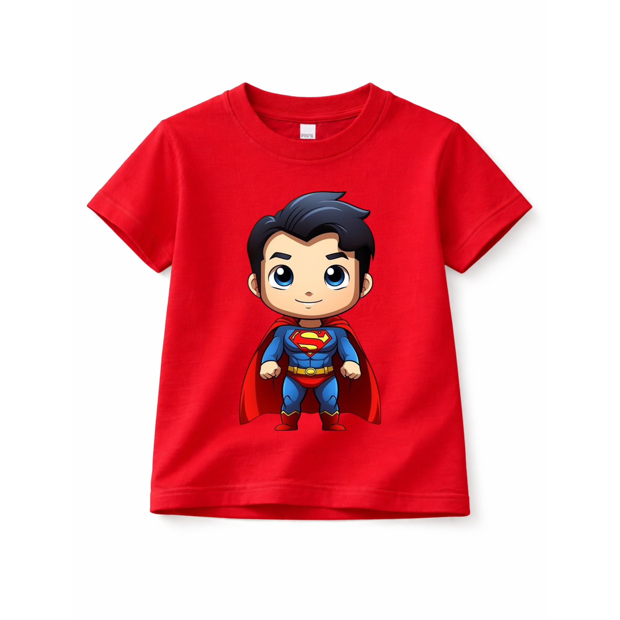 Kids Superhero Red T-Shirt Bangladesh Boys Cartoon Cotton Tee