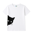 Basic Summer  T-Shirt cat cute Catherine Graphic Tee .BTWC