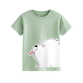 Premium T-Shirt Baby & Kids Half Sleeve T-Shirt  Mint Green DTPG1